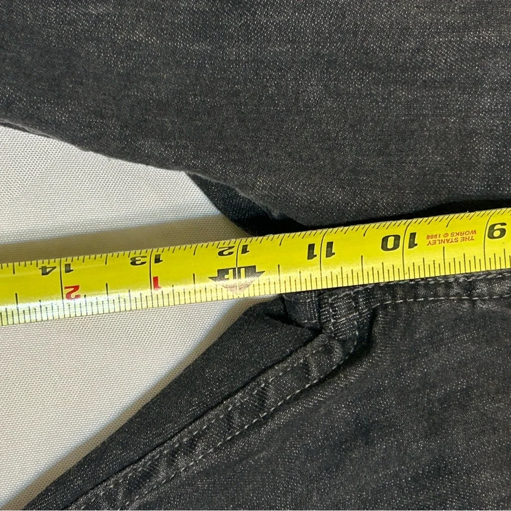 Levi's Men's Dark Black Straight Jeans